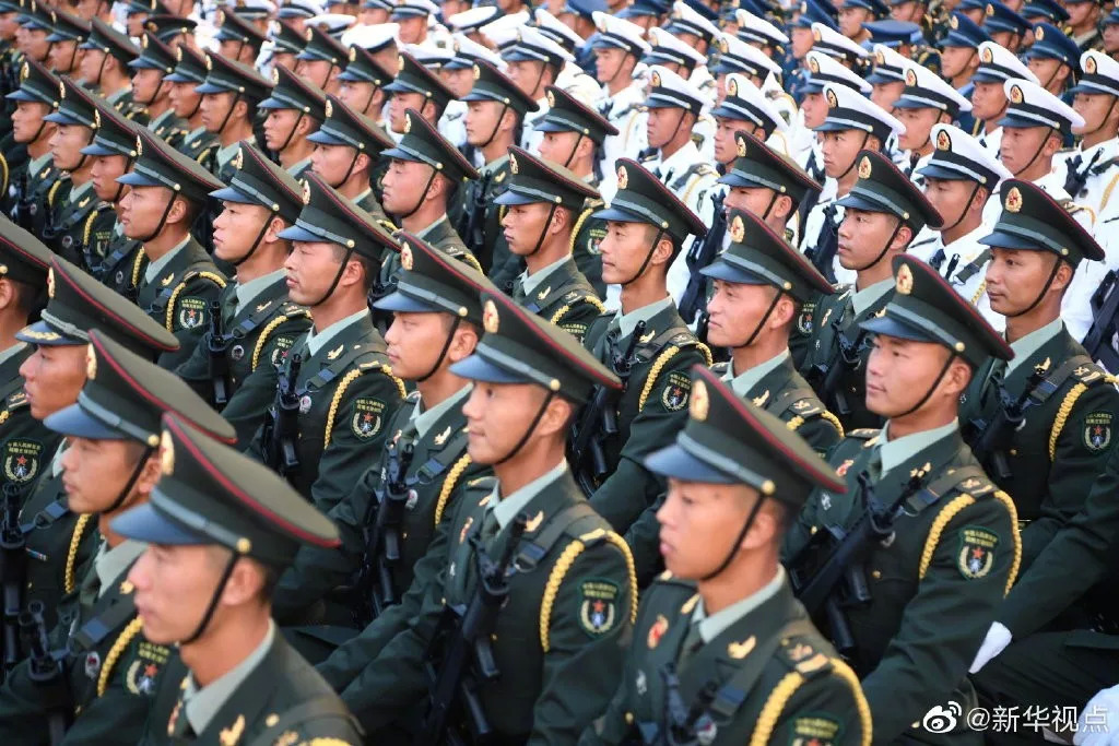 阅兵这些画面首公开